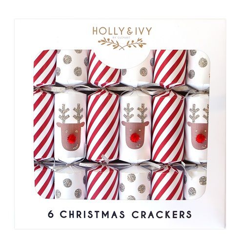 Glenart 6 Holly &amp; Ivy Crackers - Selfie Pack