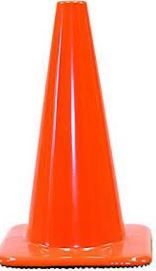 Atlantic Conversions - Traffic Cone Flexible Day-glow Orange - 450mm