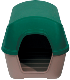plastic storage bin dog house