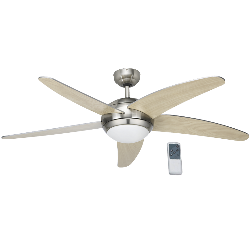 Bright Star - 132cm 5 Blade Ceiling Fan - Satin | Shop Today. Get it ...