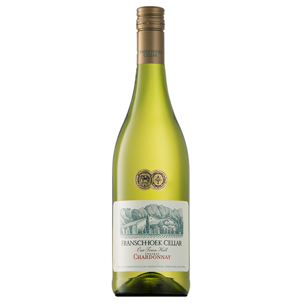 Franschhoek Cellar Wines - 'Our Town Hall' Unoaked Chardonnay - 750ml