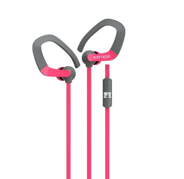 Body Glove Extreme Earclip Headphones - Pink