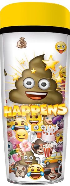 Emoji Coffee Travel Canteen 533ml Adult