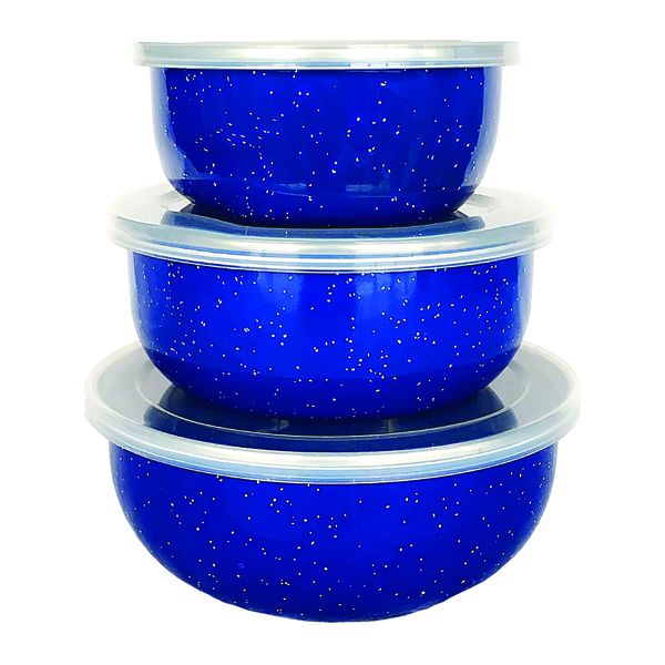 AfriTrail - Enamel Storage Bowl Set