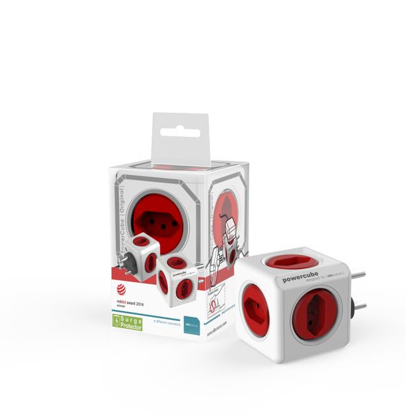 Allocacoc PowerCube Original Red (Type MM)