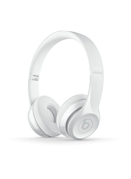 Beats by Dr Dre Solo 3 Wireless On-Ear Headphones - Gloss White