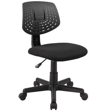 small desk chair black