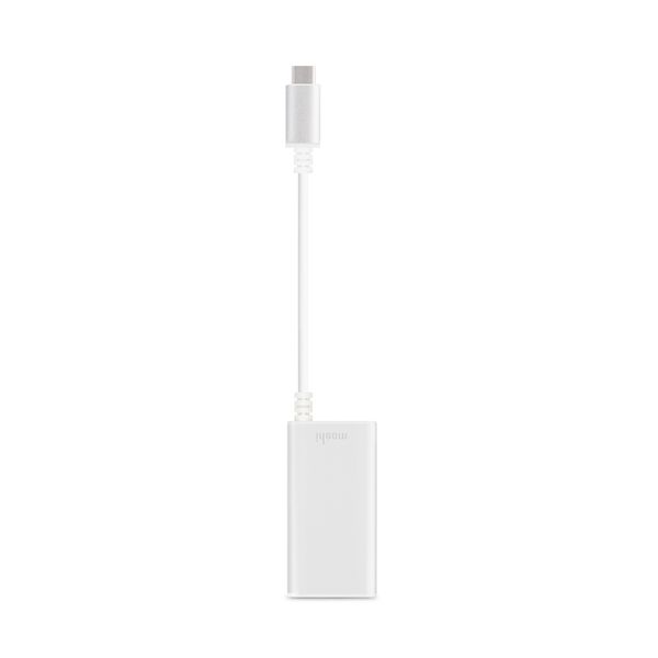 Moshi USB-C to Gigabit Ethernet Adapter - Silver