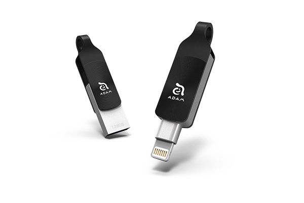 Adam Elements iKlip Duo plus Lightning Flash Drive 64GB - Black