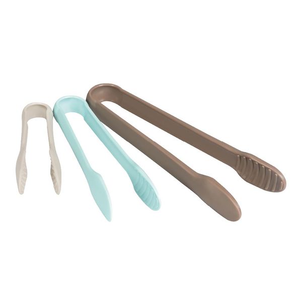 Kitchen Inspire - Inspire Set Of 3 Tongs - Blue Grey