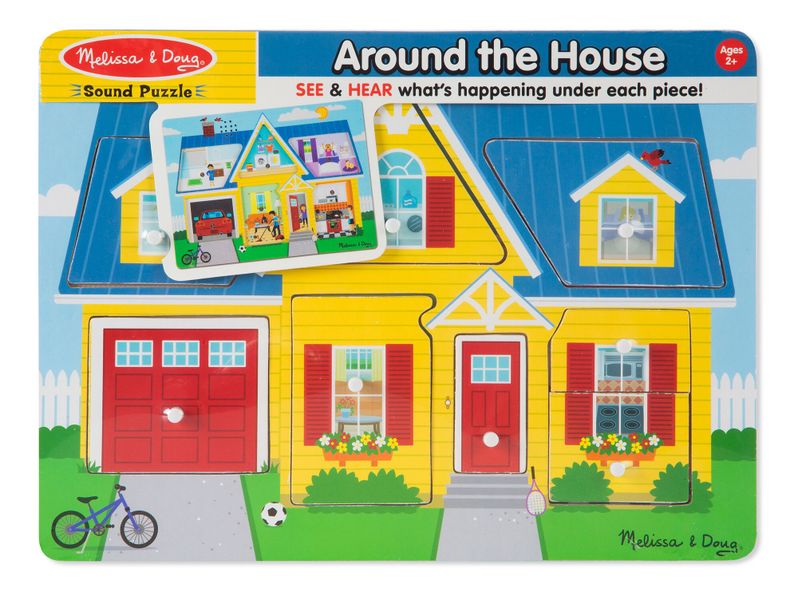 Melissa &amp; Doug Around the House Sound Puzzle