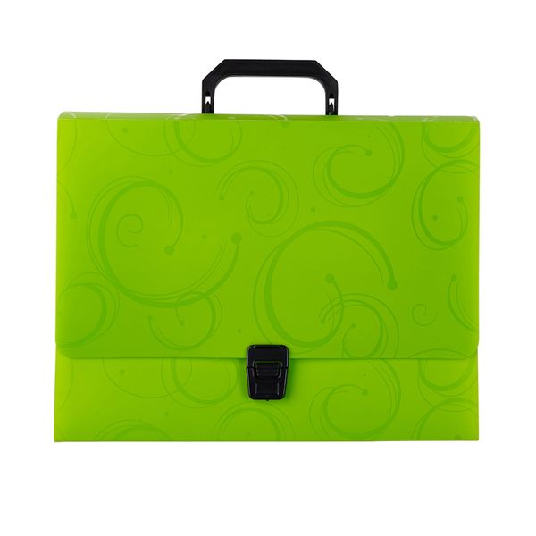 Meeco 24 Division Expanding File - Translucent Green