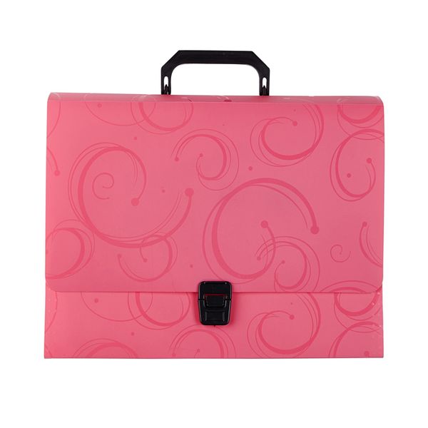 Meeco 24 Division Expanding File - Translucent Pink
