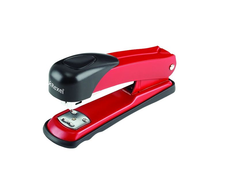 Rexel: X15 Half Strip Metal Stapler - Red