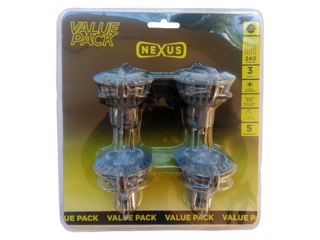 Nexus - Led Lamp - GU10 - SMD - Cool Day Light - 4 Pack