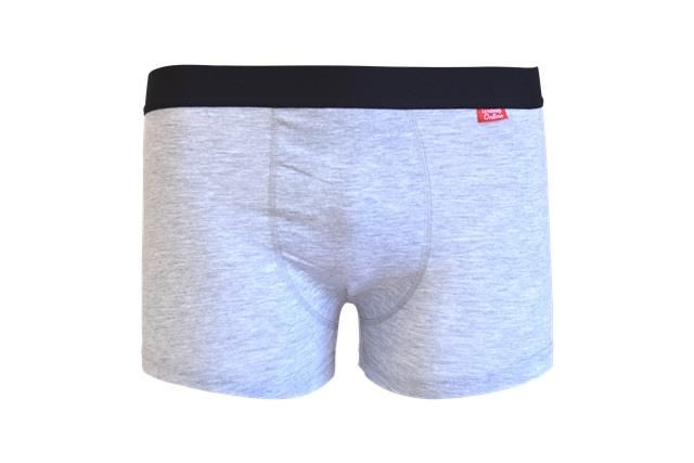 Undeez Grey Melange 5 Pack Body Fit Boxer image