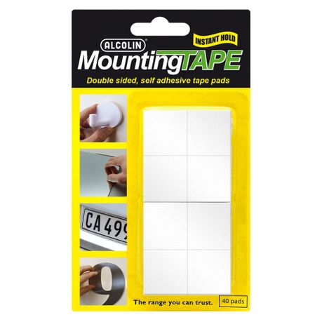 Alcolin Mounting Tape - 40 Pads Image
