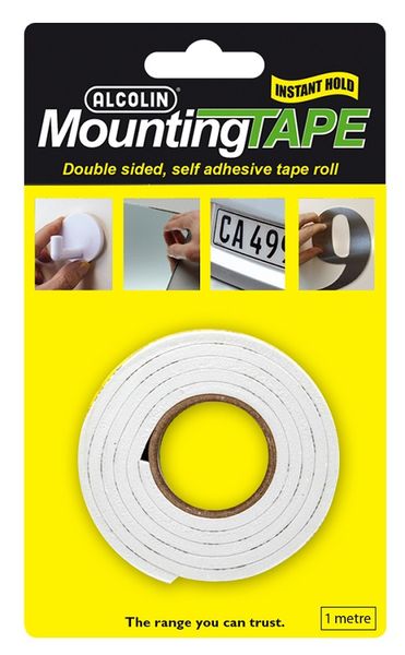 Alcolin Mounting Tape - 1m x 24mm