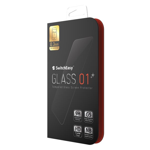 SwitchEasy Glass Screen Protector for Apple iPhone 7/8 - Clear