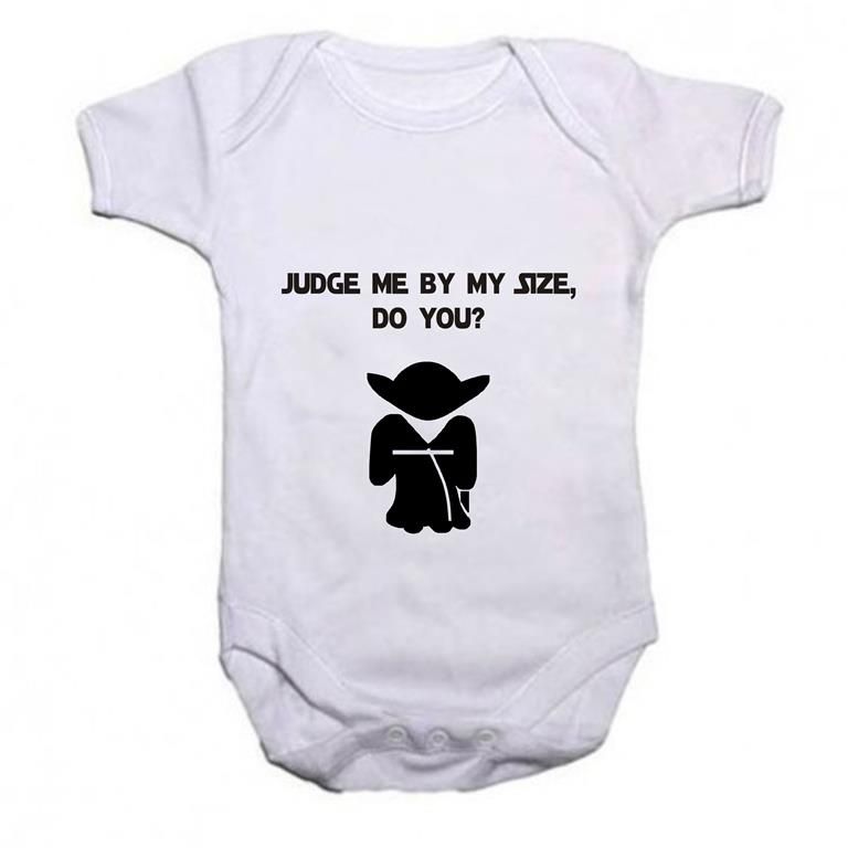 Noveltees ZA Unisex Judge Me By My Size Do You Baby Grow | Shop Today ...