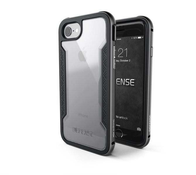 X-DORIA Defense Shield iPhone 8/7 - Space Grey