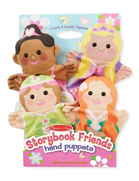 Melissa And Doug Storybook Friends Hand Puppets