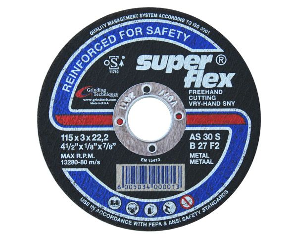 Fragram - TOOW4341 11.5cm Super-flex Steel Cutting Disc