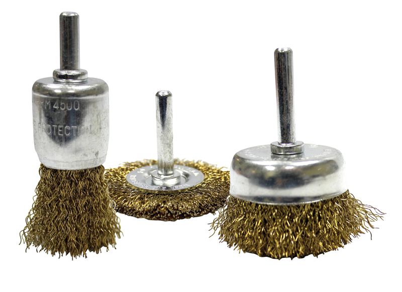 Fragram - TOOW4402 3 Piece Wire Brush Set