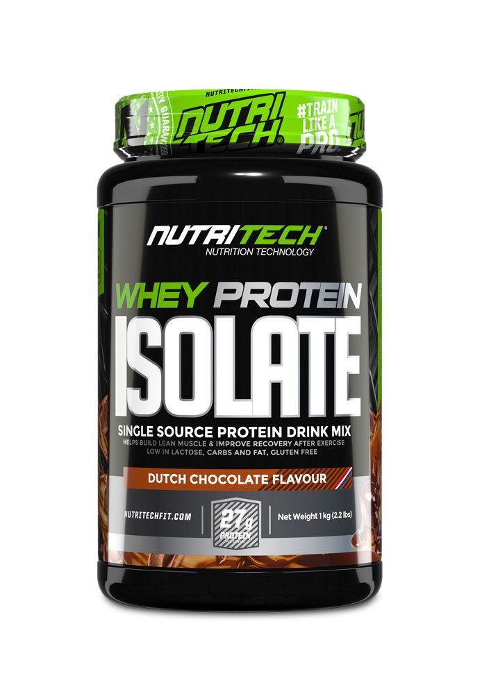 Nutritech Whey Protein Isolate Dutch Chocolate 1kg Buy Online in
