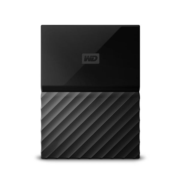 WD My Passport 1TB Portable Hard Drive - Black