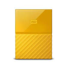 WD My Passport Lumen 3TB Portable Hard Drive - Yellow