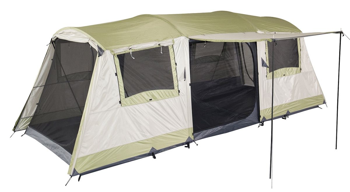 Oztrail Bungalow 9 Tent - Cream & Eucalyptus | Buy Online in South ...