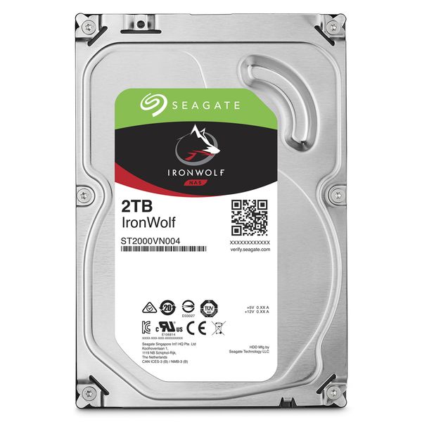 Seagate Iron Wolf 2TB 3.5" NAS Internal Hard Drive