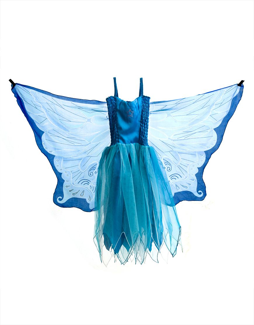 Dreamy Dress Ups Dress with Wing Blue Fairy Shop Today. Get it