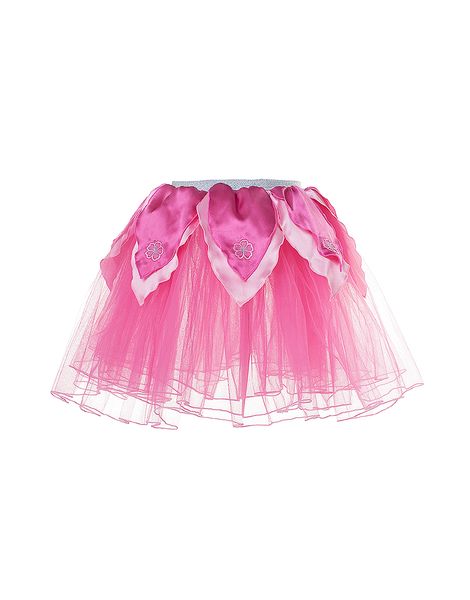 Dreamy Dress Ups Tutu Flower Tutu, Hot Pink and Rose