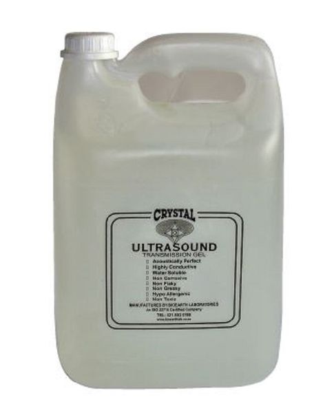 Natural Balance Ultrasound Gel Bottle Clear - 5litres