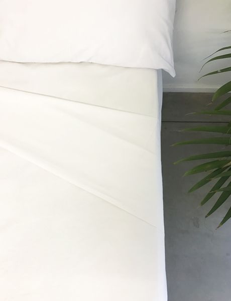 Whiteheads 200TC Hotel Flat Sheet-White