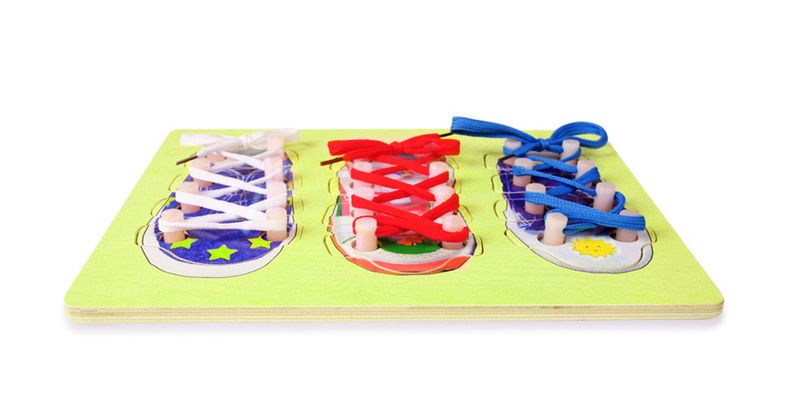 Jeronimo Learning Puzzle: Shoe Laces