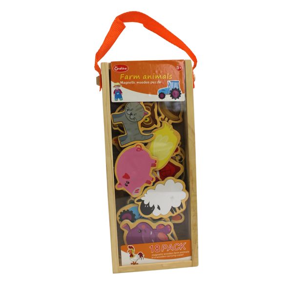 Jeronimo Wooden Magnets - Farm Animals