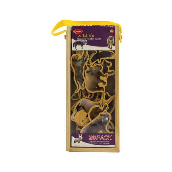 Jeronimo Wooden Magnets - Wildlife