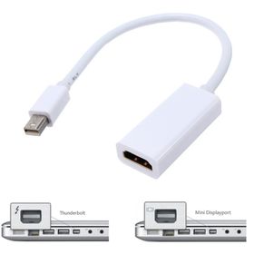White Thunderbolt Display Port to HDMI Cable Adapter Compatible with MacBook Pro Air iMac Buy Online in South Africa | takealot.com