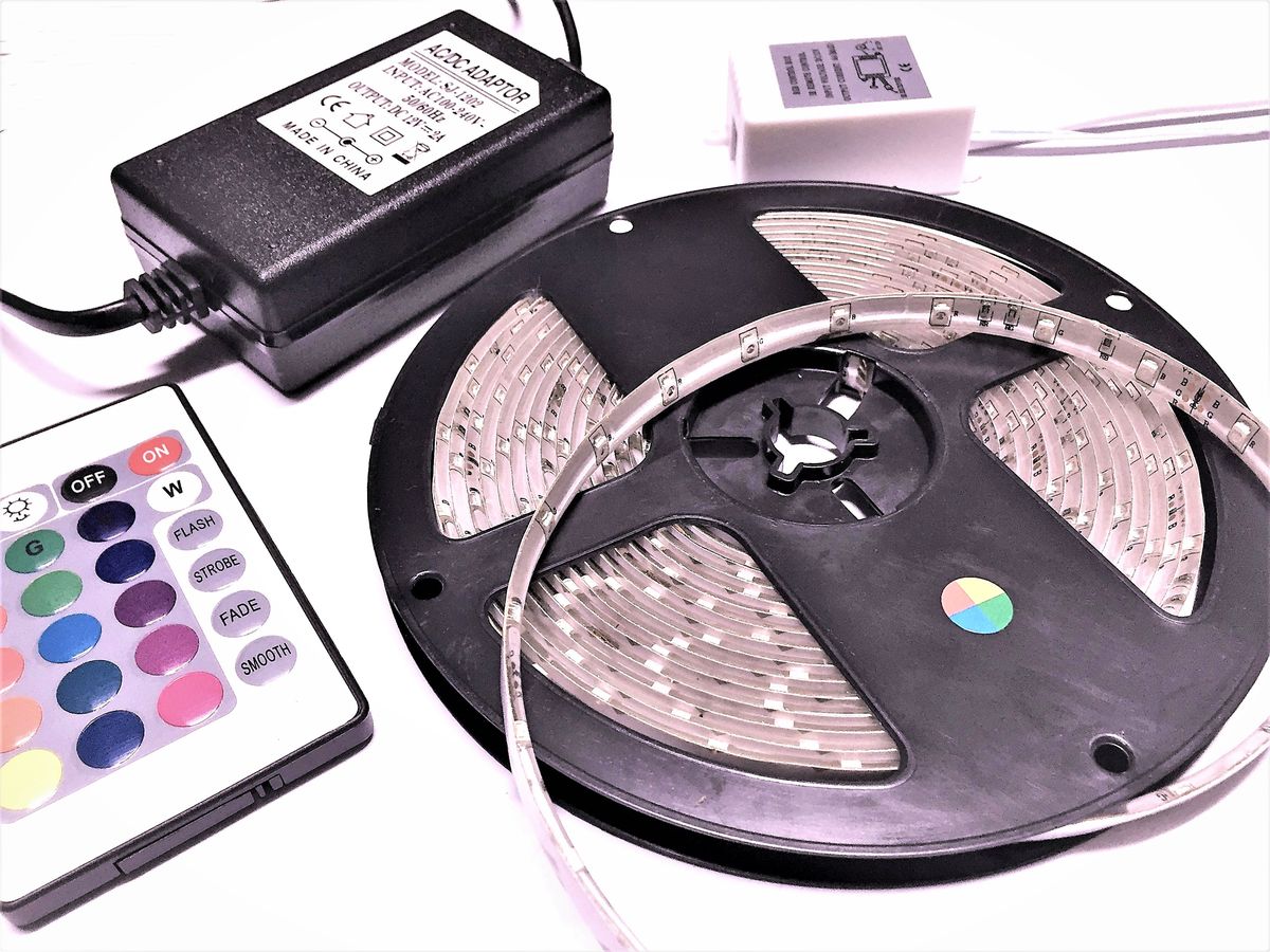 5M LED Light Strip With Remote Control Multi Colour Shop Today. Get