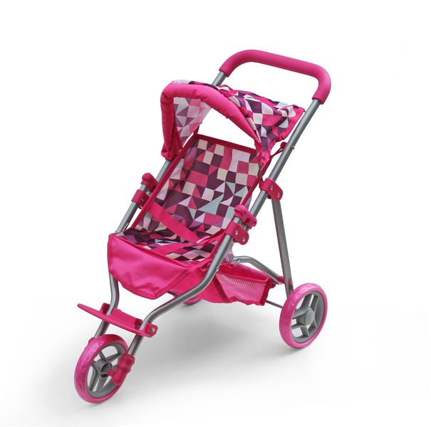 Melobo Doll Buggy 3 Wheels 9326C
