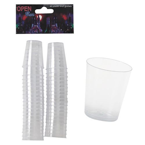 Bulk Pack 3 x Disposable Plastic Shot Glass Pack 40 Shop Today. Get