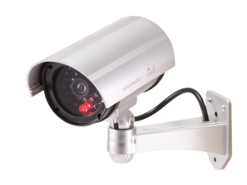 Surveillance Dummy IR Security Camera With Led Flashing Light
