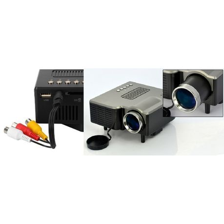 Mini LED Projector with LCD Image System