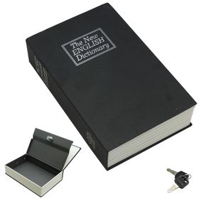 Dictionary Book Safe Medium - Black | Shop Today. Get it Tomorrow