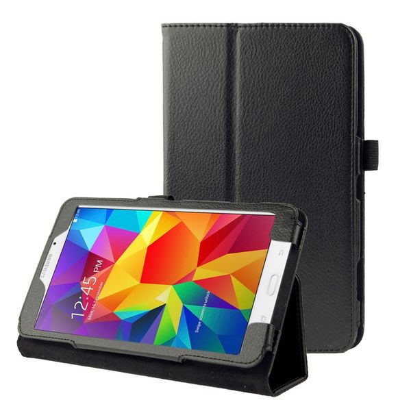 Tuff-Luv Leather case for Samsung Galaxy Tab 4 7.0'' - Black