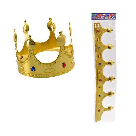 Mini Gold Party Crowns