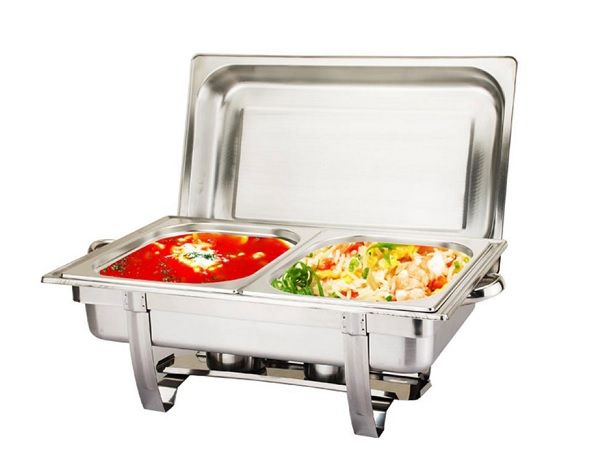 Image result for leopard double chafing dish 11 litres